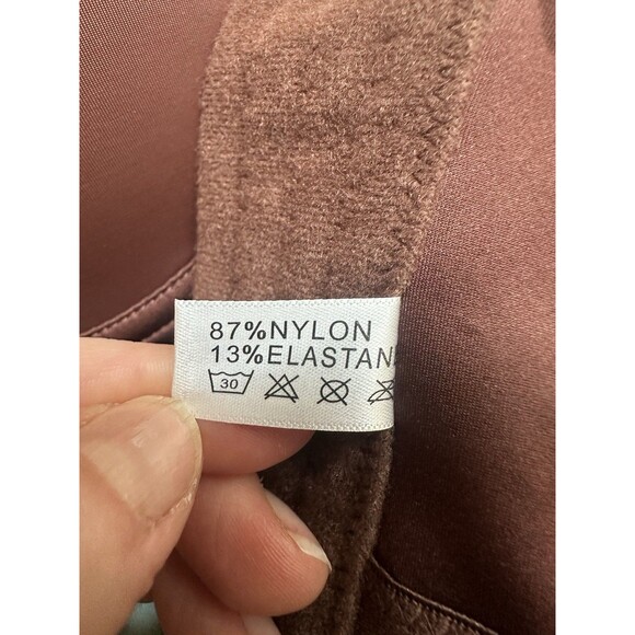 NEW Women's 44C Coffee Brown Underwire Back Support Bra Molded Cups - Picture 5 of 6